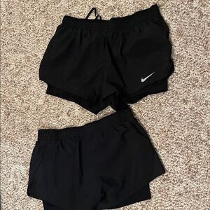 Nike Women's Black Athletic Shorts